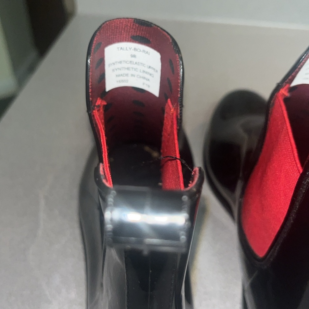 Lauren Ralph Lauren Talley Rain Boots . Sz 9 - Picture 6 of 7
